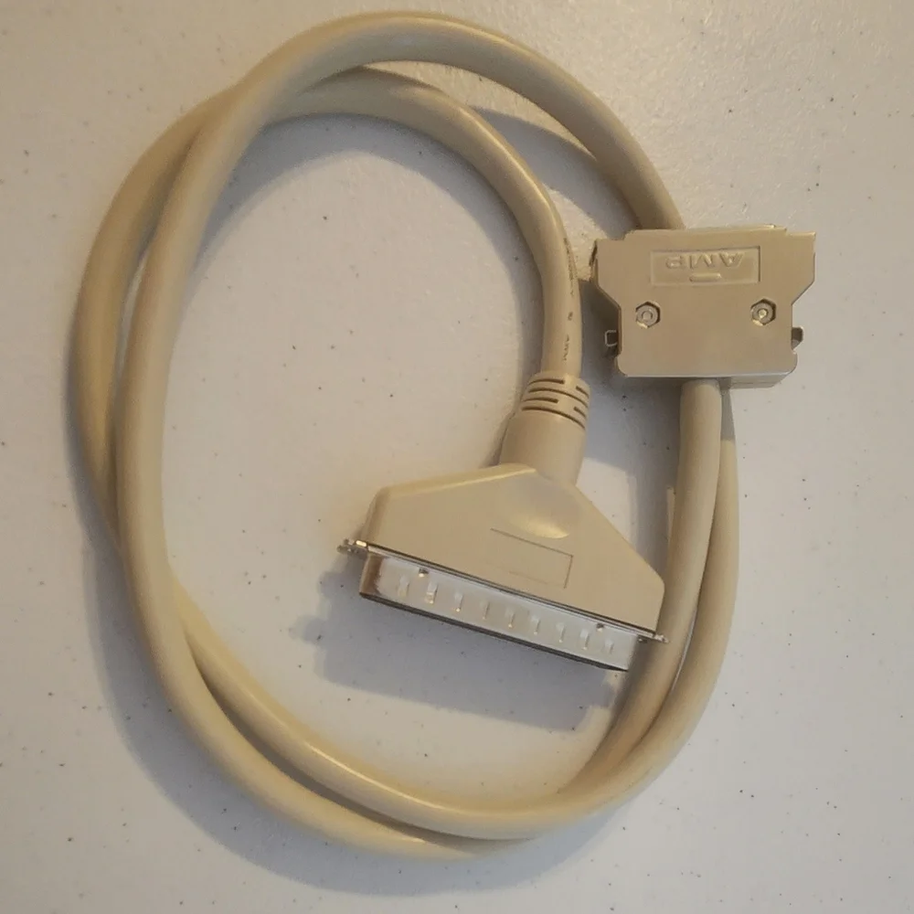 Minolta cable Dimage Scan SCSI SC6 Firewire camera pc adapters NEW RARE vintage
